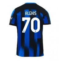 Inter Milan Alexis Sanchez #70 Replica Home Shirt 2023-24 Short Sleeve